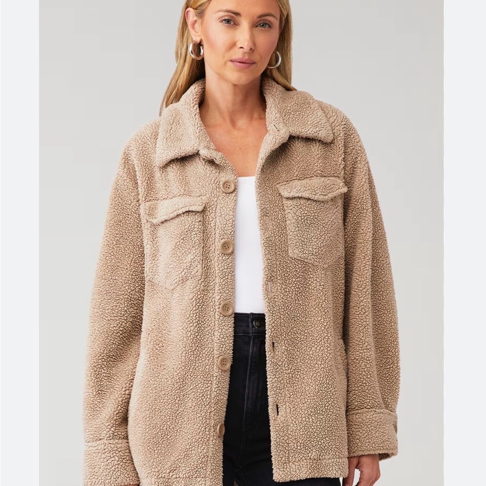 SHOW ME YOUR MUMU WHISTLER SHIRT JACKET